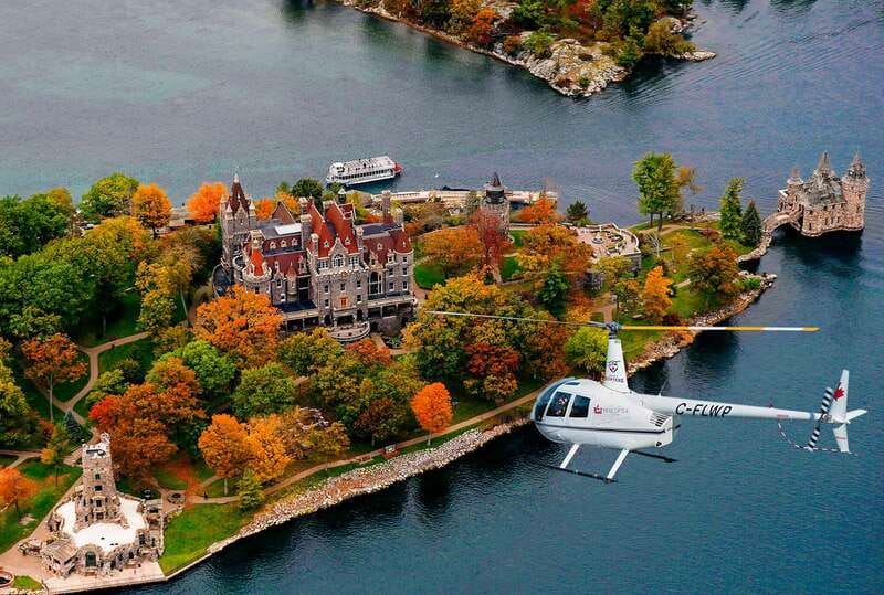 1000 Islands: 10, 20, 30, or 60-Min Scenic Helicopter Tour - Gananoque Heliport: where your 1000 Islands helicopter flight really begins
