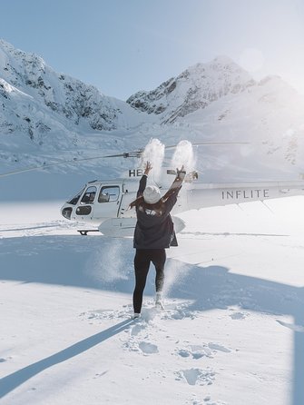 25-Minute Helicopter flight including an alpine landing - Weather and snow expectations: alpine landing does not always mean snow