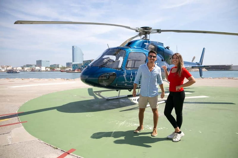 Barcelona: Helicopter Flight over Barcelona's Coastline - Live English guide: helpful, but don’t expect a full narration show