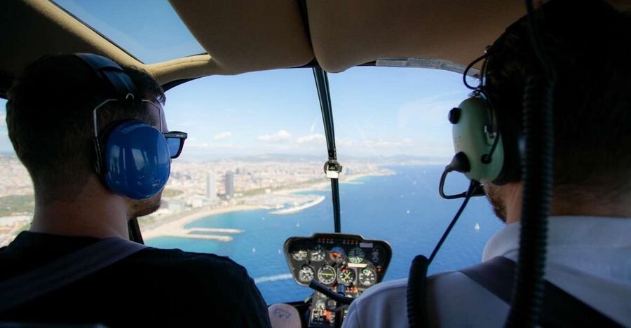 Barcelona: Helicopter Flight with Optional Yacht Cruise - Helicopter views start at Skytourbcn and the Puerto helipad