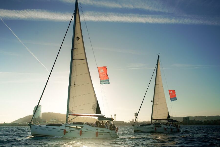 Barcelona: Helicopter Flight with Optional Yacht Cruise - Meet the skipper vibe: Marcello, the Spaghetti Captain energy