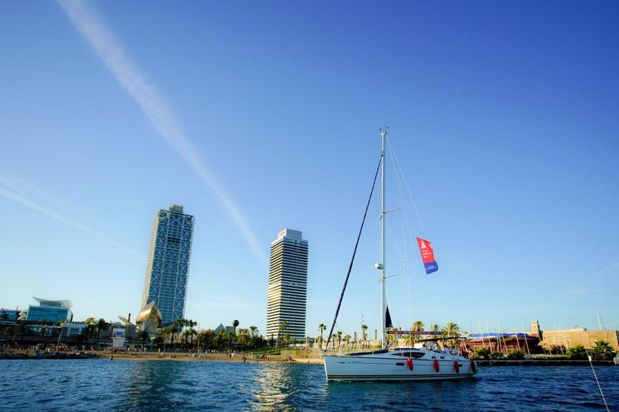Barcelona: Helicopter Flight with Optional Yacht Cruise - Helicopter logistics: seat types, splitting groups, and weight limits