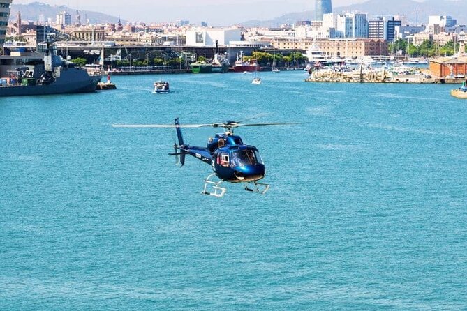 Barcelona Official Helicopter Tour with In-flight Video - Port Vell from Above: Boats, Harbor Geometry, Easy Photos