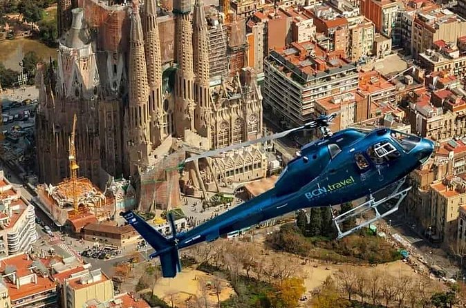 Barcelona Official Helicopter Tour with In-flight Video - Old Town from the Sky: Labyrinth Streets and Landmark Clues