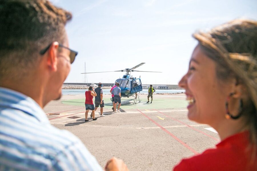 Barcelona: Panoramic Helicopter Flight & Boat Transfer - Timing and pacing: 1 hour total, but your highlights stack fast