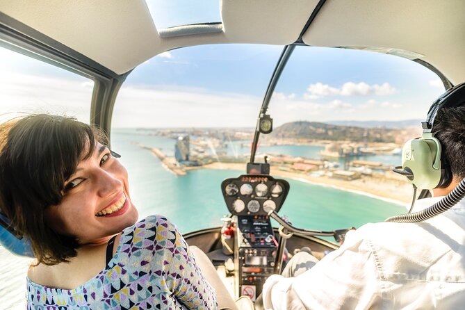 Barcelona's Panoramic Helicopter Flight & Heliport Boat Transfer - Key things to know before you go