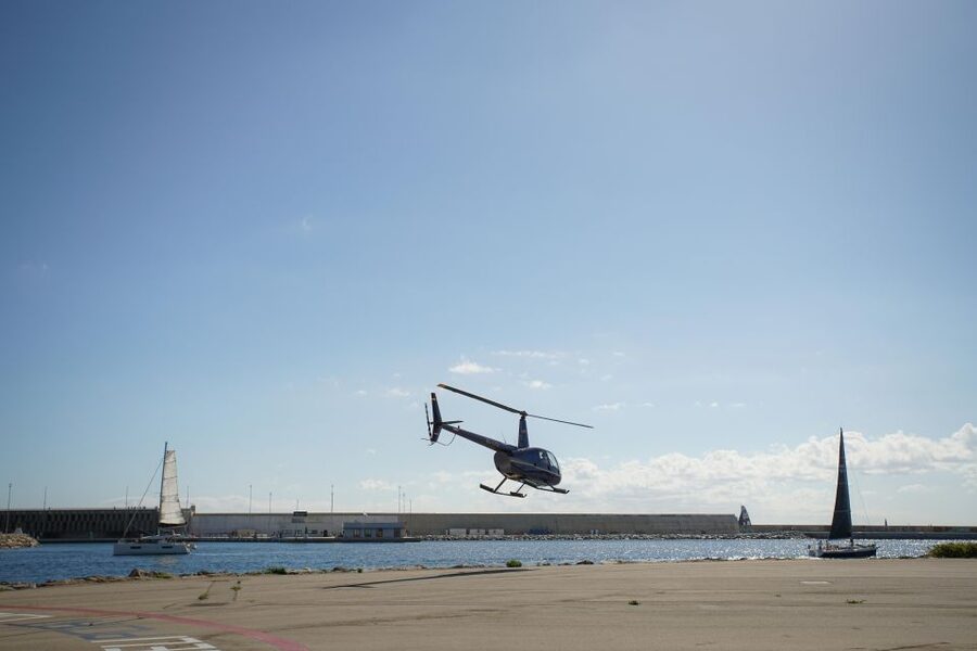 Barcelona: Scenic Helicopter Flight - Where You Start: The Heliport Area and Getting Oriented Fast
