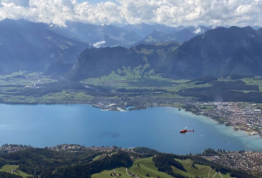 Bern: Mountain & Lake Helicopter Flight for 2 or 3 People - What you actually get after landing: photos and a souvenir