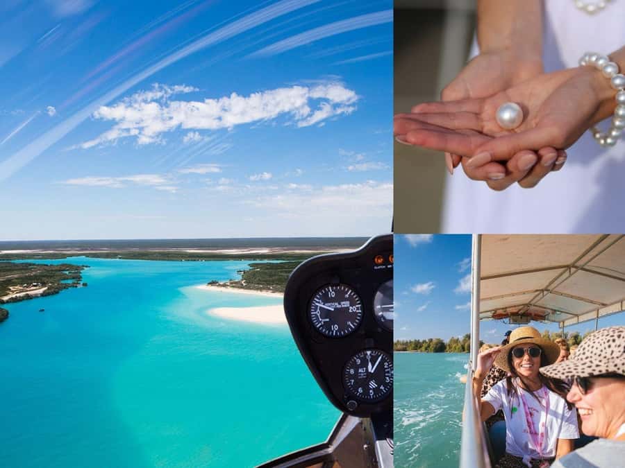 Broome: Helicopter Flight and Willie Creek Pearl Farm Tour - Helicopter over Broome: the view that actually matters
