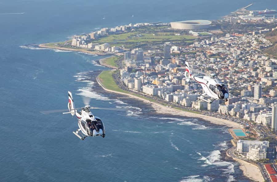 Cape Town: 12-Minute City Scenic Helicopter Tour - The Flight Route: V&A Waterfront, Stadium, Signal Hill, and the Coastline Flyover