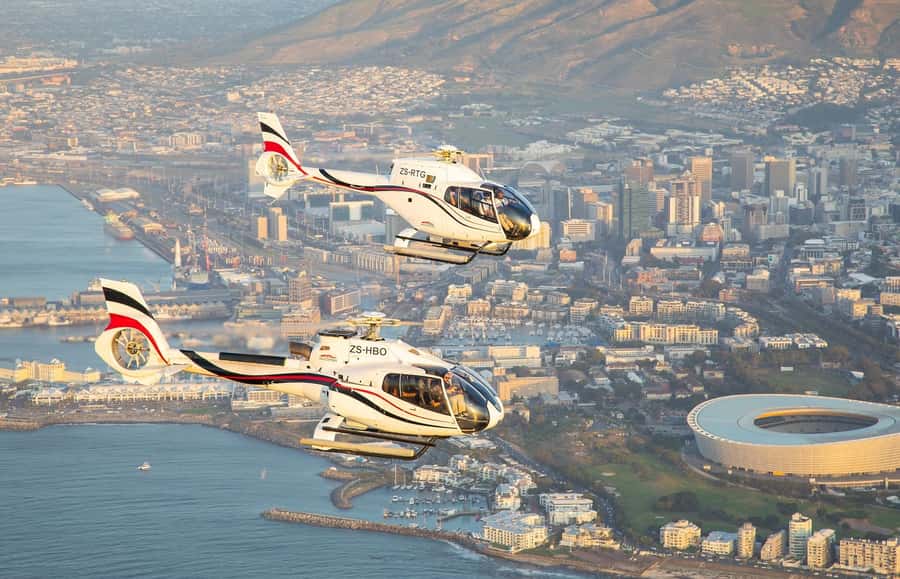 Cape Town: 20-Minute Helicopter Flight and Free Harbour Tour - V&A Waterfront Helipad: How the Day Starts