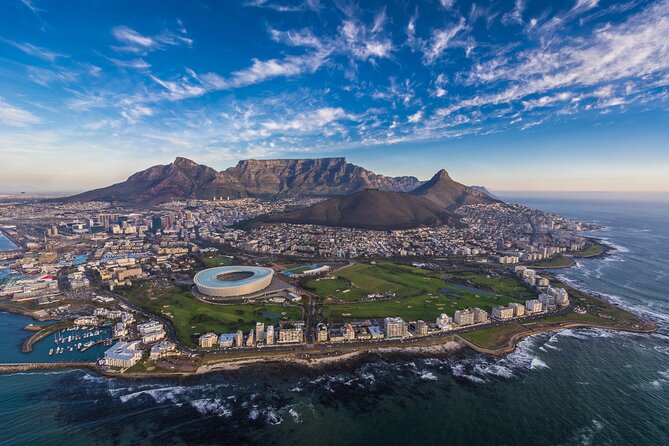 Cape Town Helicopter Tour: Atlantic Coast - City Bowl to Table Mountain: The View That Makes the Cost Make Sense
