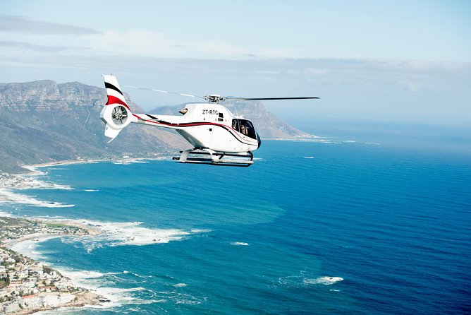 Cape Town Helicopter Tour: Atlantic Coast - Atlantic Seaboard Beaches: Camps Bay, Clifton, Llandudno, and More