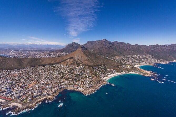 Cape Town Helicopter Tour: City Hopper - What you see from above: Table Mountain, Lion’s Head, and the Atlantic Seaboard