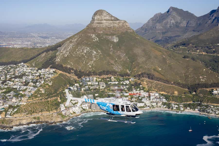 Cape Town: Hopper Helicopter Flight - The flight route over Green Point, Clifton, Camps Bay, and the Atlantic