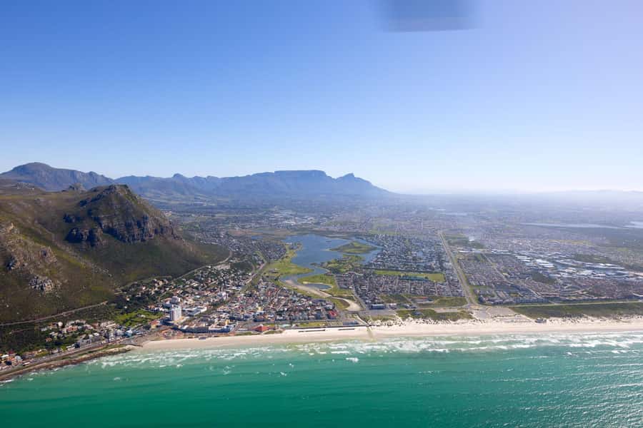 Cape Town to Cape Point Helicopter Flight - 48Min - Cape Point from Above: Cliffs, Coastline, and the New Lighthouse