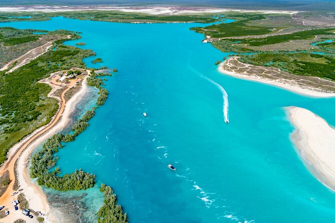 Colours of Broome: Stunning 30-Minute Scenic Helicopter Flight - Gantheaume Point and the red cliffs: Broome’s colour contrast