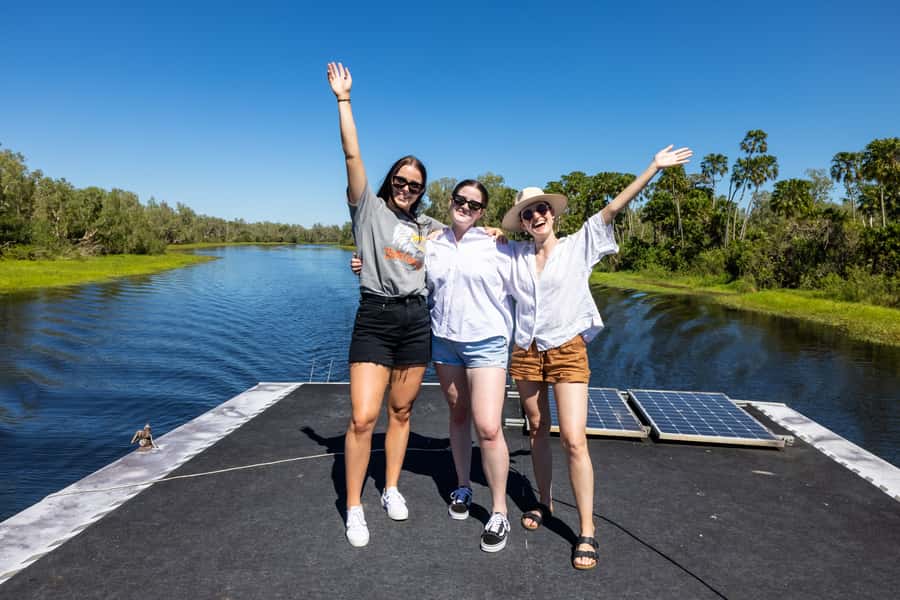 Darwin: Airboat Ride, Helicopter Flight, and Overnight Camp - Sky deck sunset, gourmet BBQ, and star gazing