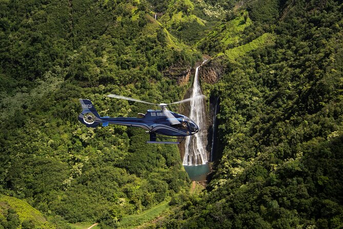 Discover Kauai Helicopter Tour from Princeville - Mt Waiʻaleʻale: when weather cooperates, you get the mist-and-green finale