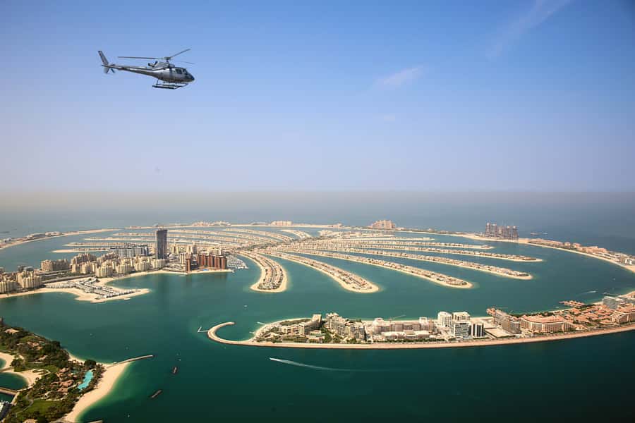 Dubai: 30-Minute Scenic Helicopter Tour - Dubai Creek and Heritage Village: modern skyline meets older streets