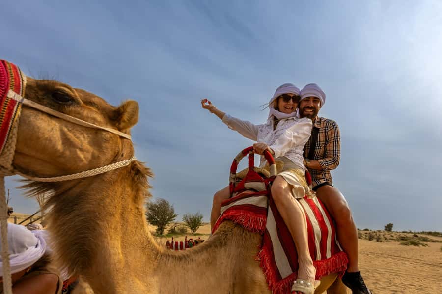Dubai: Helicopter Ride, Desert Safari, Camels & Refreshments - From Pickup to Lahbab: Why the Timing Works (Most Days)
