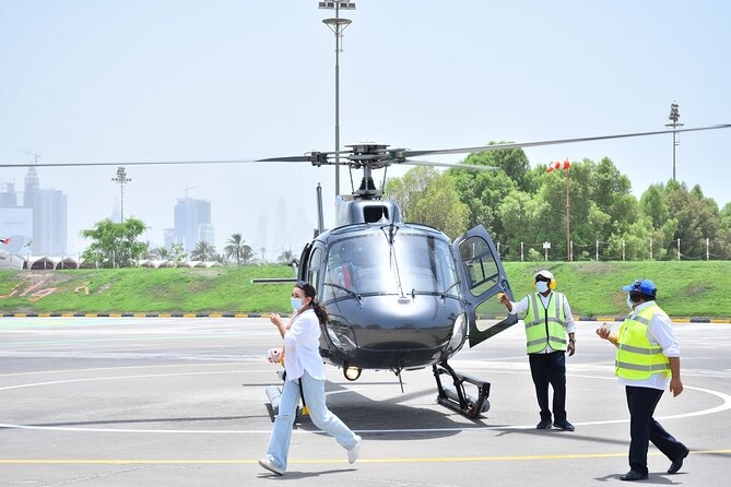 Dubai Helicopter tour with both way Private transfers - How the flight feels: calm air time with onboard comfort