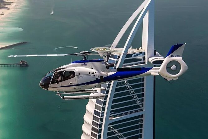 Dubai Iconic Helicopter Tour and Dhow Cruise Dinner Marina Combo - The helicopter experience: thrill, perspective, and time limits