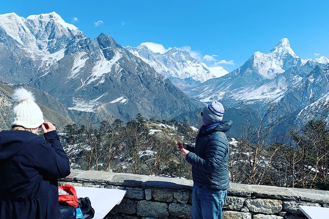 Everest Base Camp Helicopter Tour landing at Everest View Hotel - Everest View Hotel breakfast: the highest dining room in the sky story