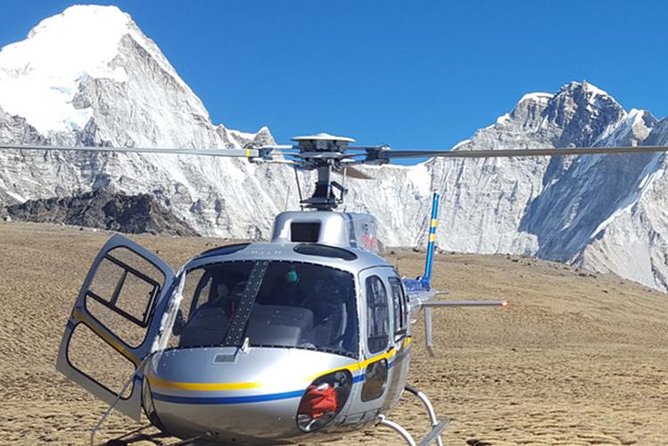 Everest Base Camp Helicopter Tour landing at Hotel Everest View - Return to Kathmandu: how routing changes with fuel and what to watch for