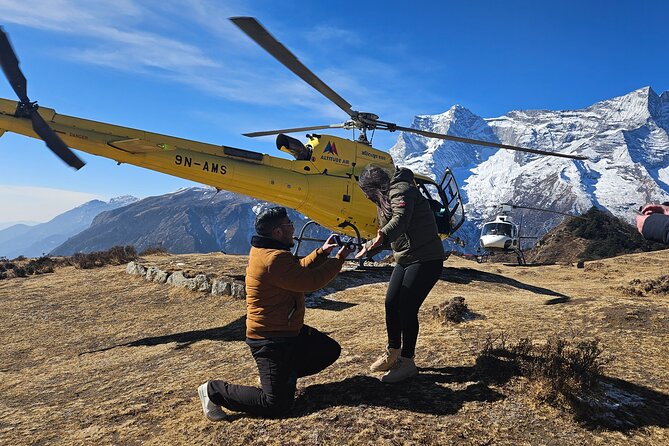 Everest base camp helicopter tour with Guarenteed Landing - Morning energy check: start at 5:45 am, then you’re moving