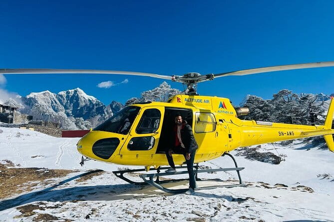 Everest Base Camp helicopter tour with landing - Key Highlights Worth Booking For