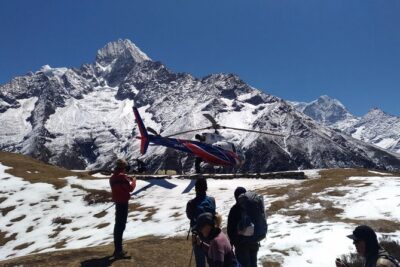 Everest Helicopter Tour- Day Tour - Route overview: Kathmandu to Lukla to Kala Patthar
