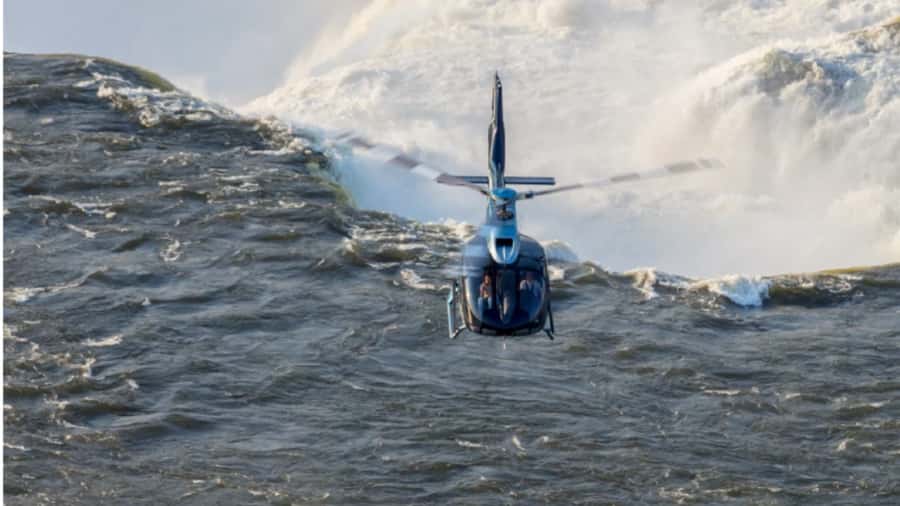 Foz do Iguaçu: Helicopter Flight over the Iguassu Falls - Seat reality and photo planning: the window-seat lottery
