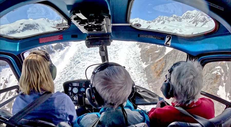 Franz Josef Glacier: Helicopter Flight & Alpine Landing - The 10-minute snow or alpine landing: your photo window and how to use it