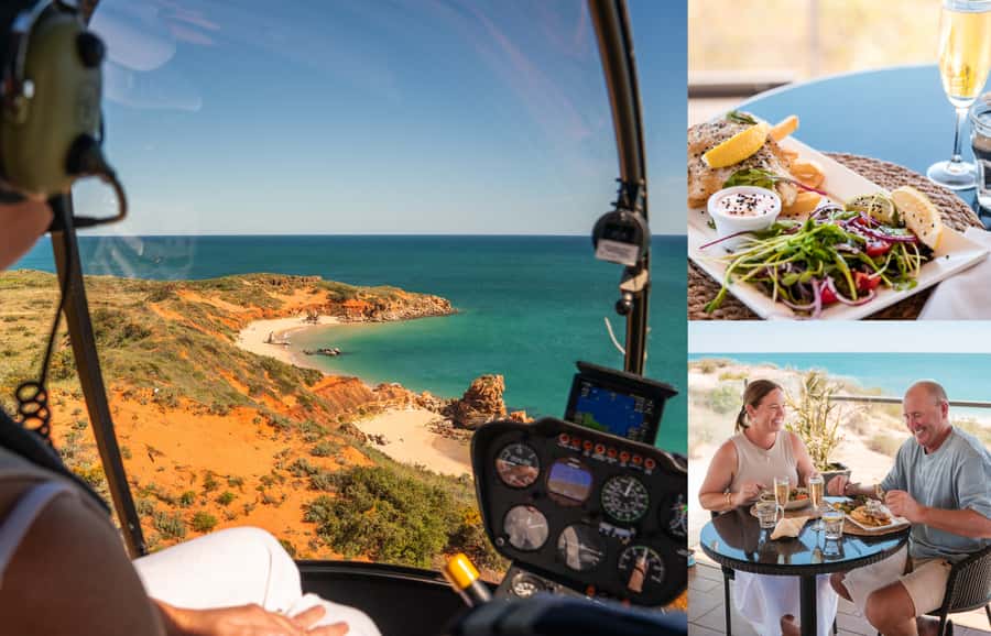 From Broome: Eco Beach Explorer Helicopter Flight with Lunch - Key highlights worth your attention