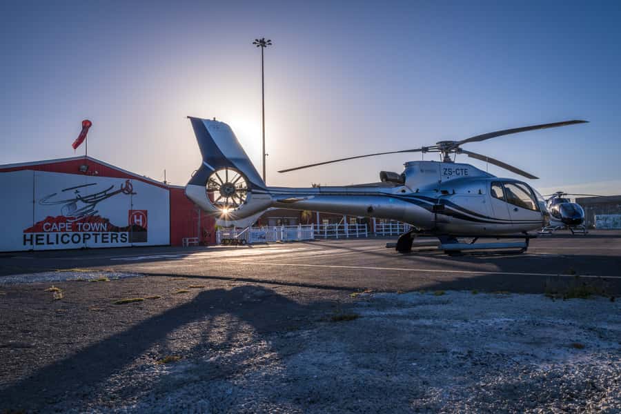 From Cape Town: Cape Peninsula Scenic Helicopter Flight - False Bay, changing terrain, and a realistic wildlife moment