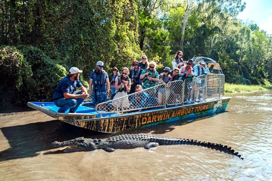 From Darwin: Top End Helicopter Ride & BBQ Cruise Day Trip - Helicopter over the floodplains: why the short flight still matters