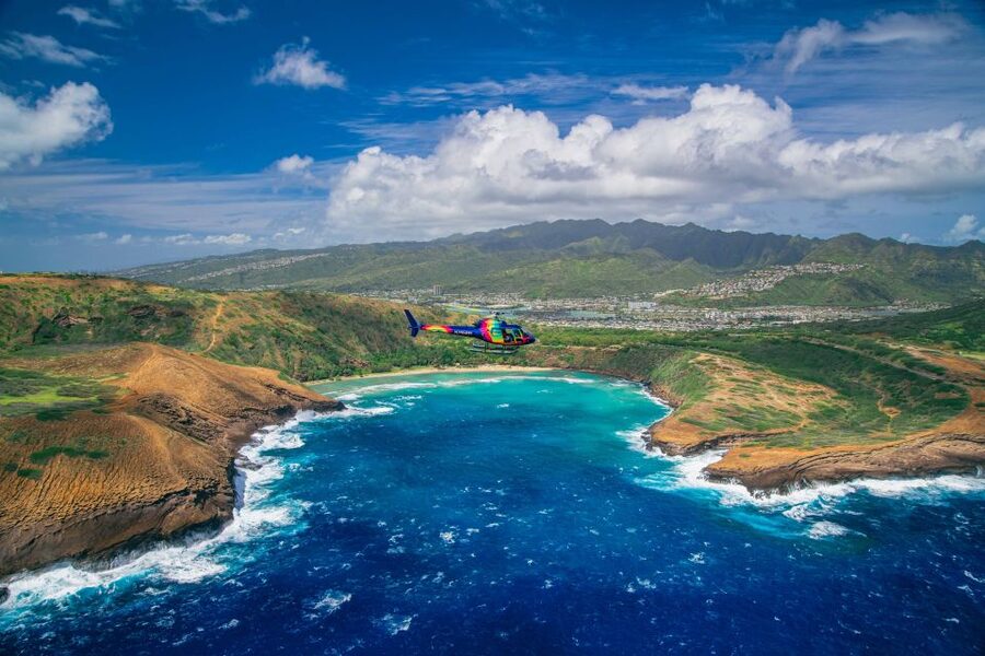 From Honolulu: Oahu 60min Helicopter Tour with Doors Off/On - Dole Plantation and the return loop: the island’s best-known products from above