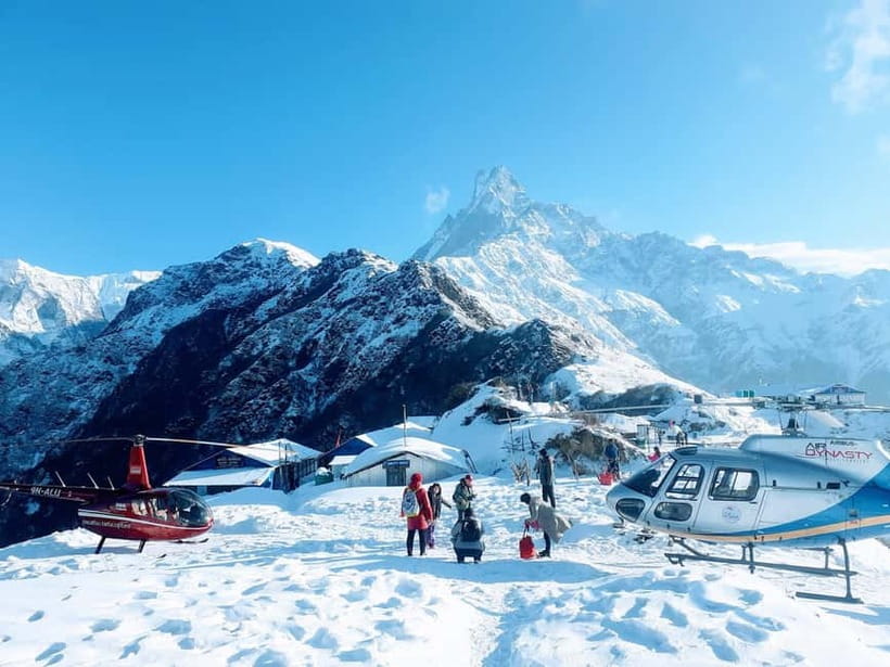 From Kathmandu: Everest Base Camp Landing Helicopter Tour - The helicopter schedule: how your morning actually flows
