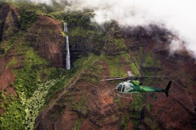 From Lihue: Kauai Sightseeing Helicopter Flight - The first segment: from Lihue area to Jurassic Park Falls
