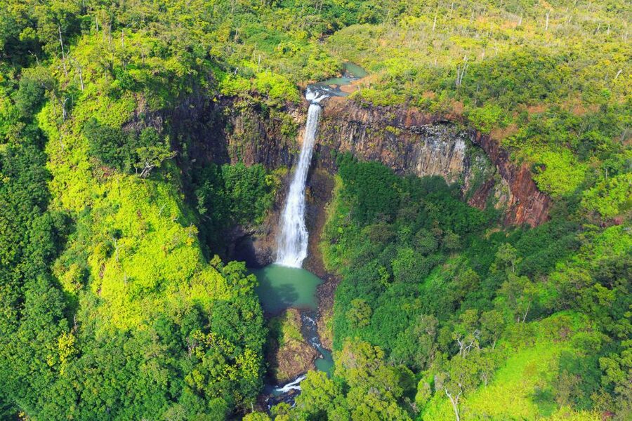 From Lihue: Kauai Sightseeing Helicopter Flight - Waimea Canyon: seeing why people call it the Grand Canyon of the Pacific