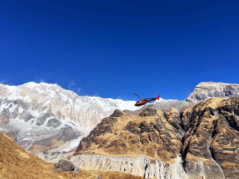 From Pokhara: Annapurna Base Camp (ABC) Helicopter Tour - The first 15 minutes: flying over Annapurna toward the Sanctuary