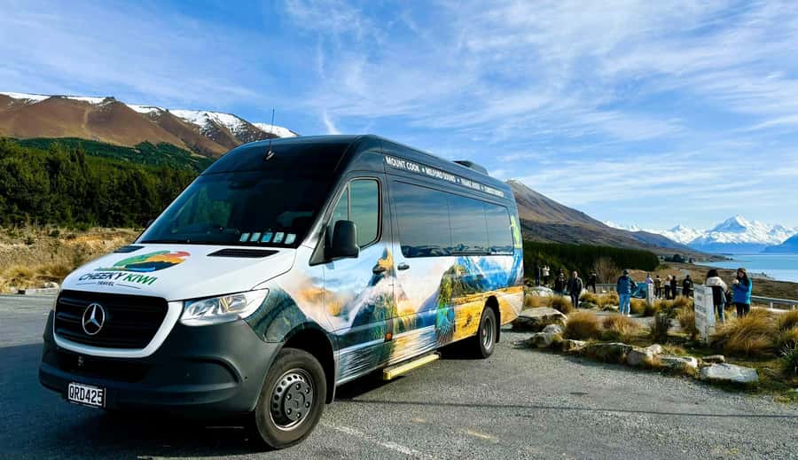 From Queenstown: Mount Cook Heli-Hike and Bus Tour Combo - Jacksons Orchard: fruit ice cream and a sweet finish