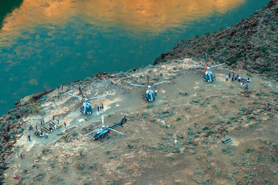 From South Rim: Grand Canyon Spirit Helicopter Tour - ECO-Star Comfort, Visibility, and the Small-Group Advantage