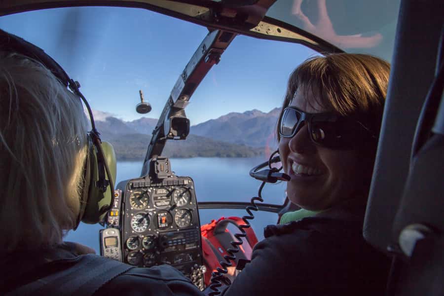From Te Anau: Full Day Kepler Track Guided Heli-Hike - Fiordland from air to trail to water taxi