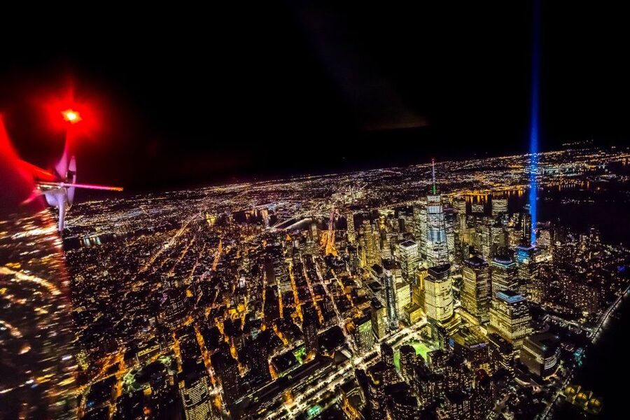 From Westchester: NYC Private Helicopter Tour for Couples - Price and value: $950 per group, plus the airport fuel fee
