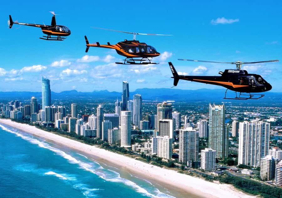 Gold Coast: Jet Boat Ride and Scenic Helicopter Tour - Surfers Paradise jet boat: speed, splash, and those 360 turns
