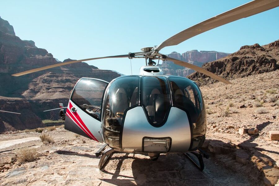 Grand Canyon West: West Rim Helicopter Tour with Landing - The 40-minute experience map: from lift-off to Canyon return