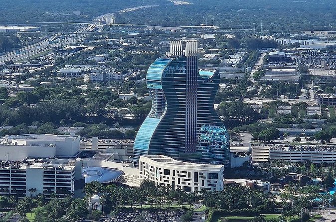 Guitar Hotel or Miami Dolphins Stadium Helicopter Tour - Night flights, smooth handling, and Freddie’s calm approach