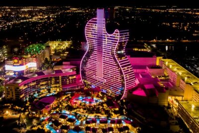 Guitar Hotel or Miami Dolphins Stadium Helicopter Tour - Hard Rock Stadium from above: the best seat in Dolphins country